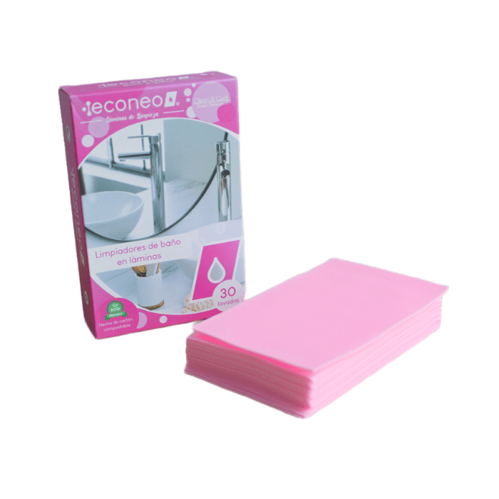 Láminas Limpiadoras para Baños Econeo - 30 LAMINAS