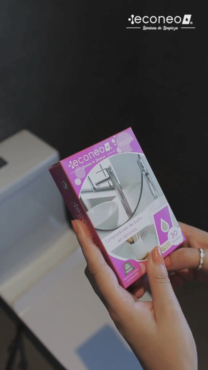 Láminas Limpiadoras para Baños — 30 usos sin plástico